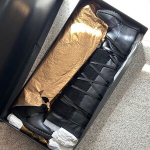 Black Knee-High Boots